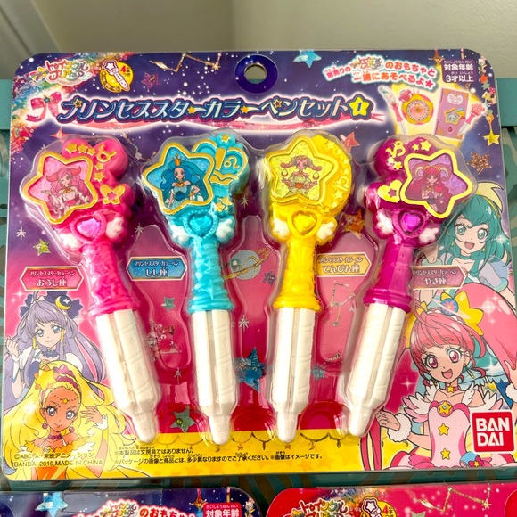 BANDAI Star Twinkle Pretty Cure Princess Star Zodiac Color Pens - Picture 2 of 4